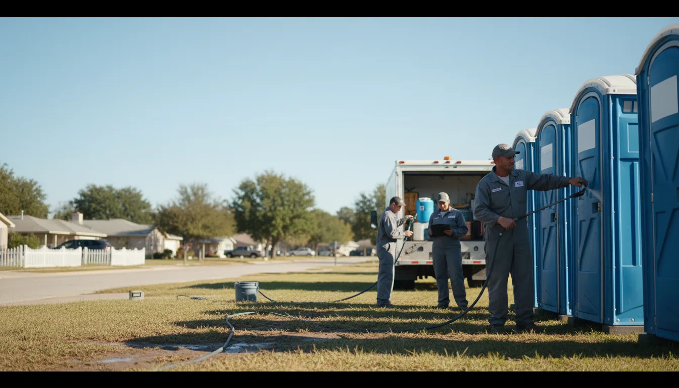 Long-Term Portable Toilet Rental in Bucyrus, KS near me